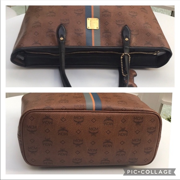 (Re-posh) MCM LeatherTote Bag - Picture 4 of 7